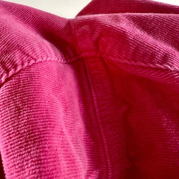 Talbots Women's 24W Simply Flattering Collection Pink Straight Corduroy Pants - Picture 5 of 6